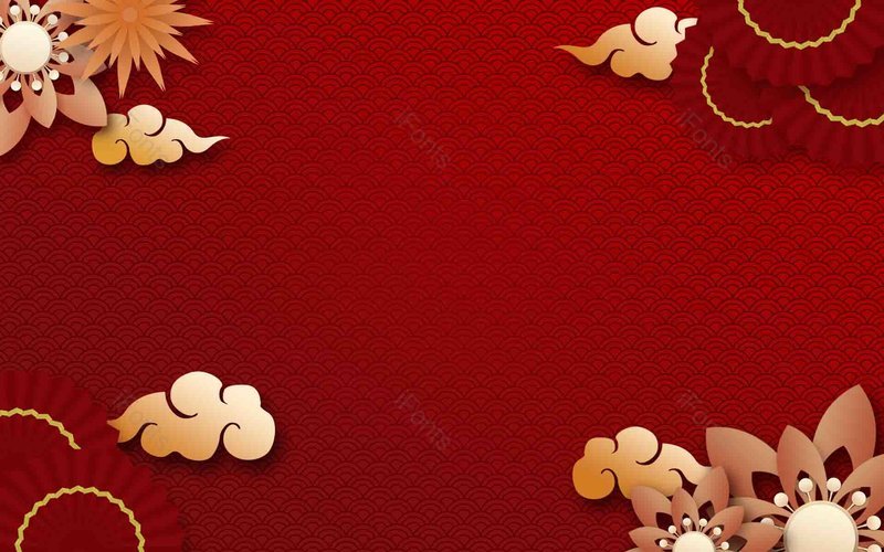 剪纸风古风复古中国风2021喜庆背景,插画/手绘图,插画/手绘图库,插画/手绘图下载,插画/手绘